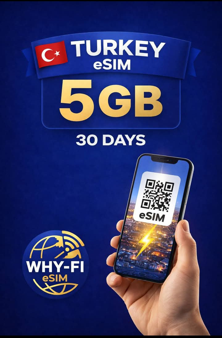 🌍 5 GB eSIM turkey